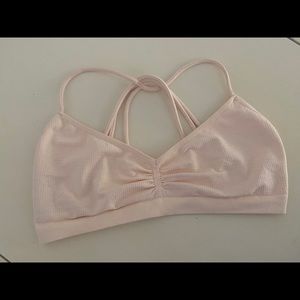 NWOT Free People Intamately Bralette M/L pink